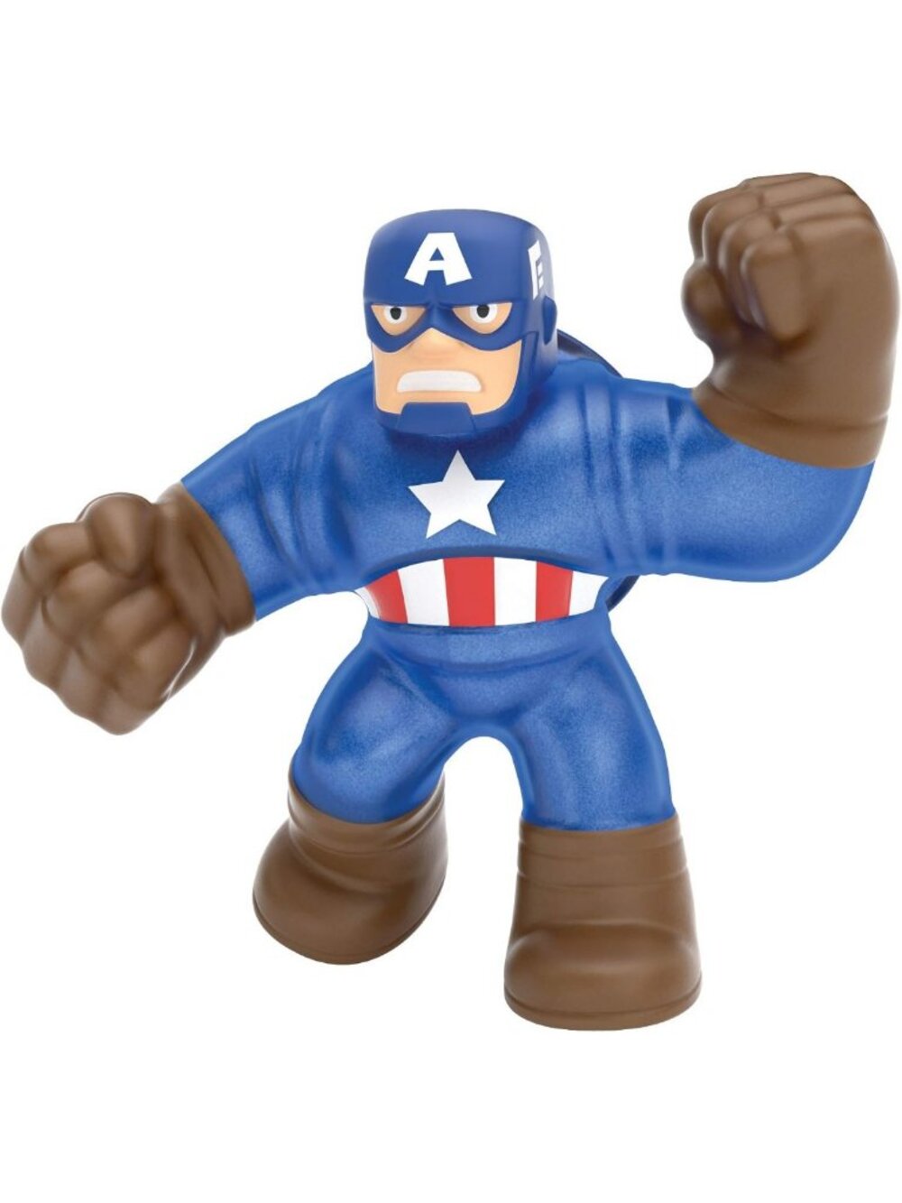 Marvel Heroes Goo Jit Zu Action Figures - Captain America & Multicolor Set